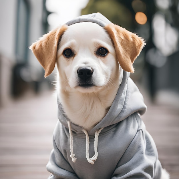 Foto animali carini che indossano cappucci