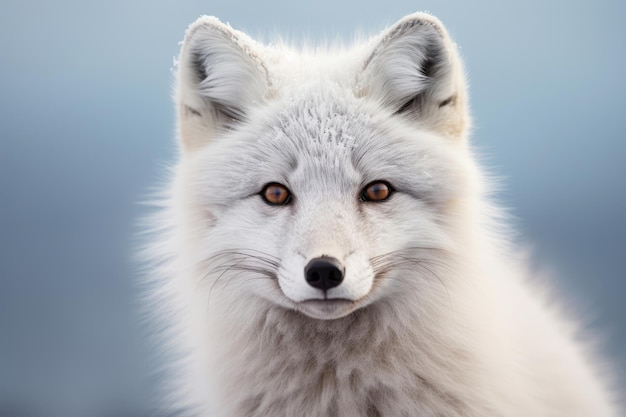 Cute Arctic Fox Closeup