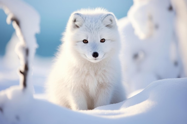 Cute Arctic Fox