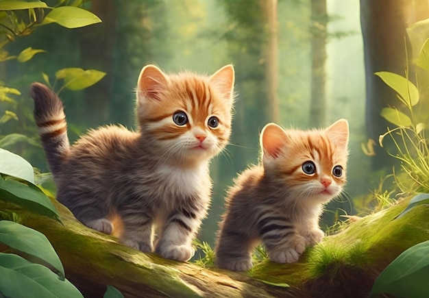 Cute baby cats