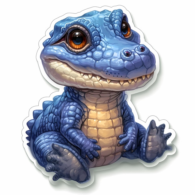 Cute Baby Crocodile