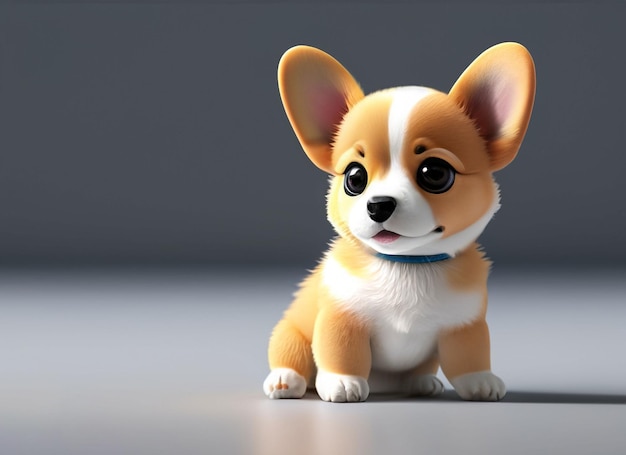 A Cute Baby Dog