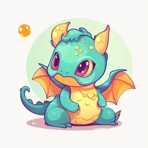 Cute baby dragon 1