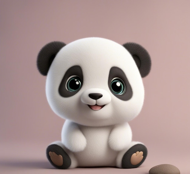 cute baby panda