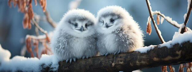 可愛い赤ちゃんのペンギン