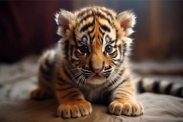 cute baby tiger