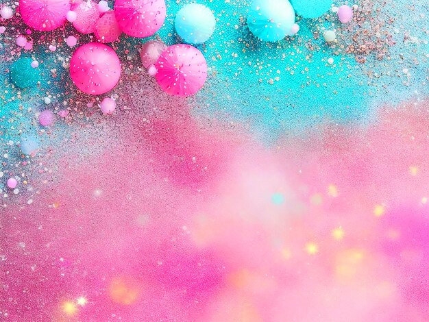 cute background with sparkling powder and shimmering particlesa party with a simple backdrop image