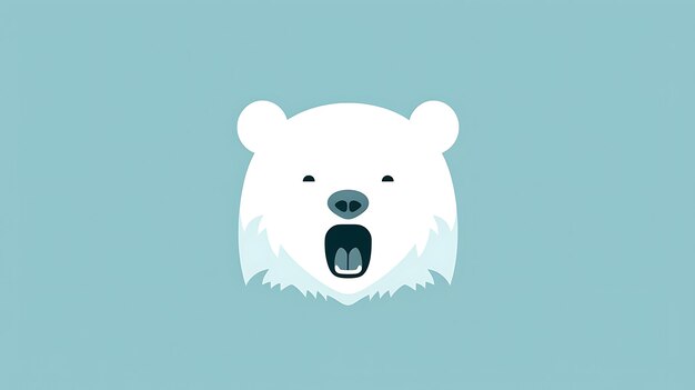 cute bear cartoon pastel background