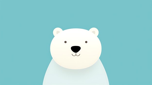 cute bear cartoon pastel background