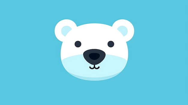 cute bear cartoon pastel background