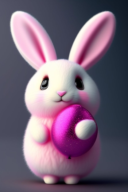 cute and beautiful little bunny