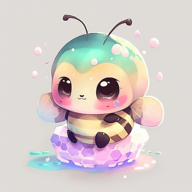 Cute Bee Kawaii