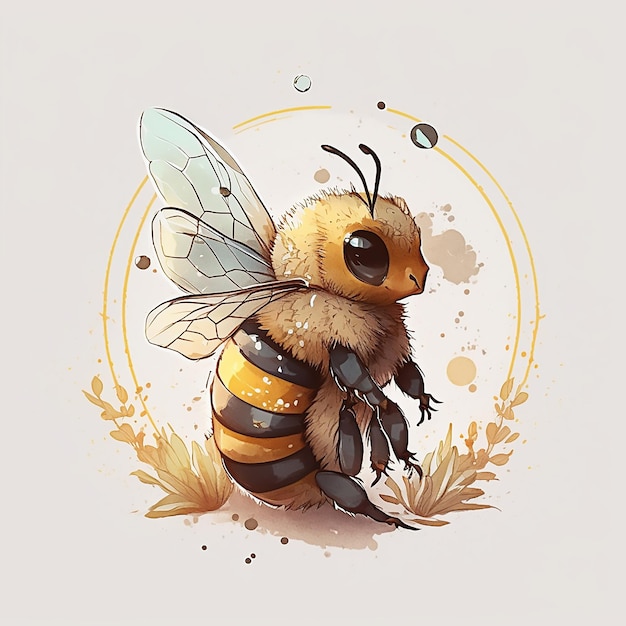 Cute Bee Kawaii