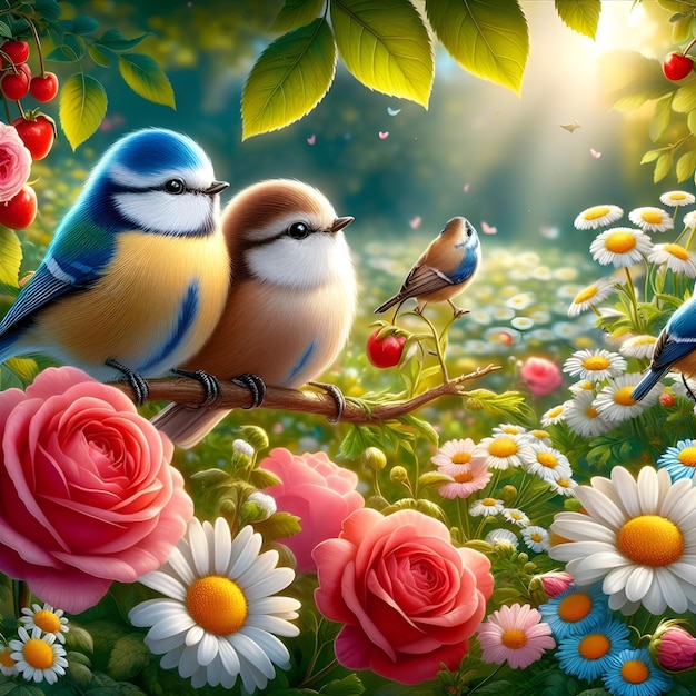 cute birds