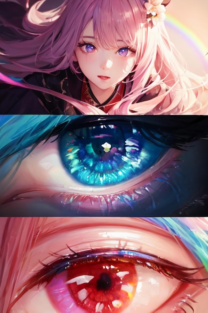 Anime glowing eyes HD wallpapers | Pxfuel