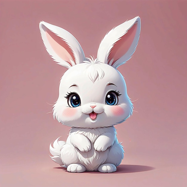 Cute cartoon bunny