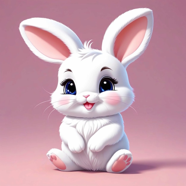 Cute cartoon bunny