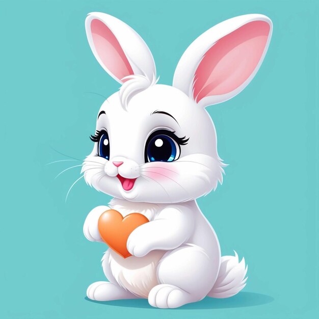 Cute cartoon bunny