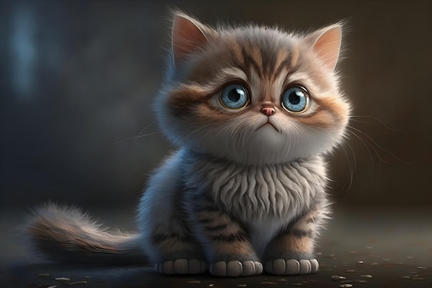 cute cartoon cat