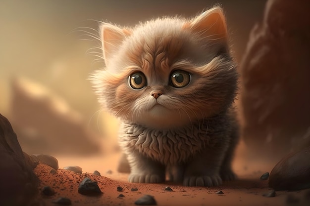 cute cartoon cat