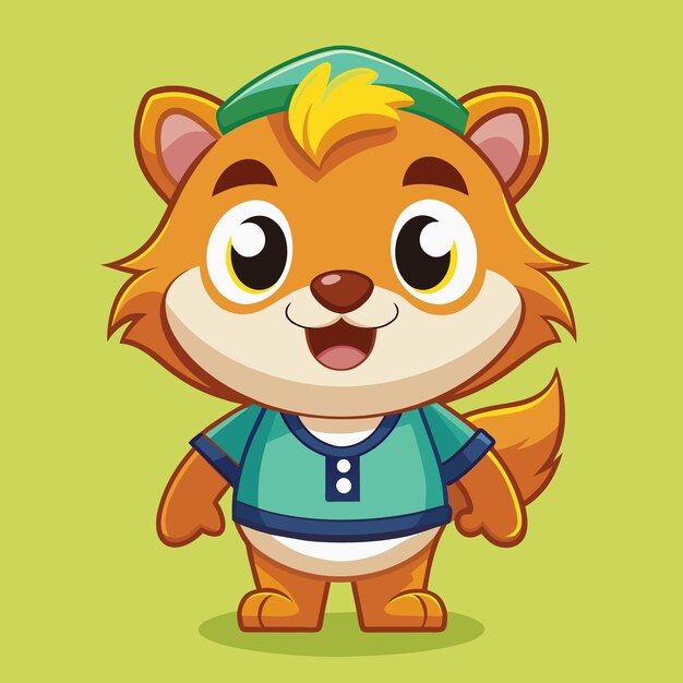 Cute Cartoon Mascot Illustration Style