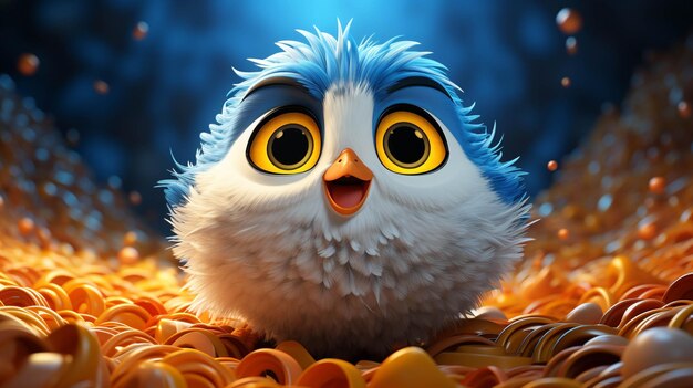 cute cartoon owl HD wallpaper photographic image