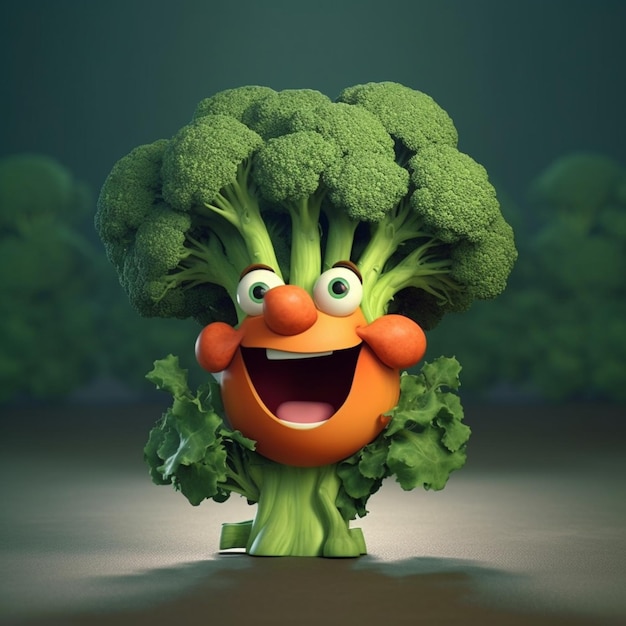 Cute cartoon various vegetables9