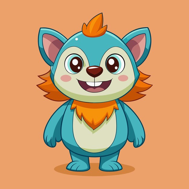 Cute Cartoon Vector Mascot