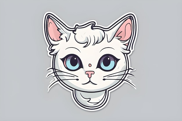 cute cat animals wallpaper sticker