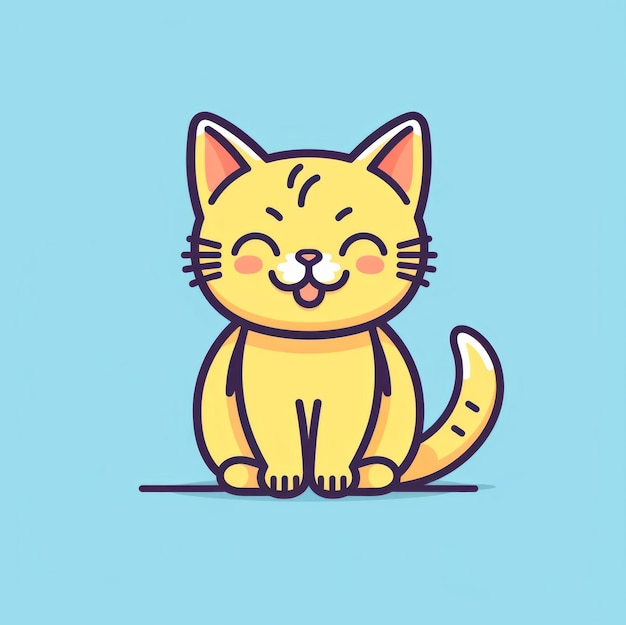 cute cat cartoon