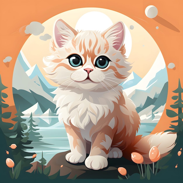 cute cat icon