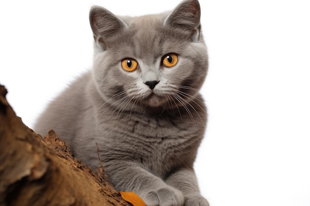 귀여운 고양이 사랑스러운 영국 짧은 머리 전문 광고 사진