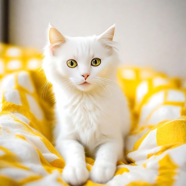 Cute cat picture generated by ai