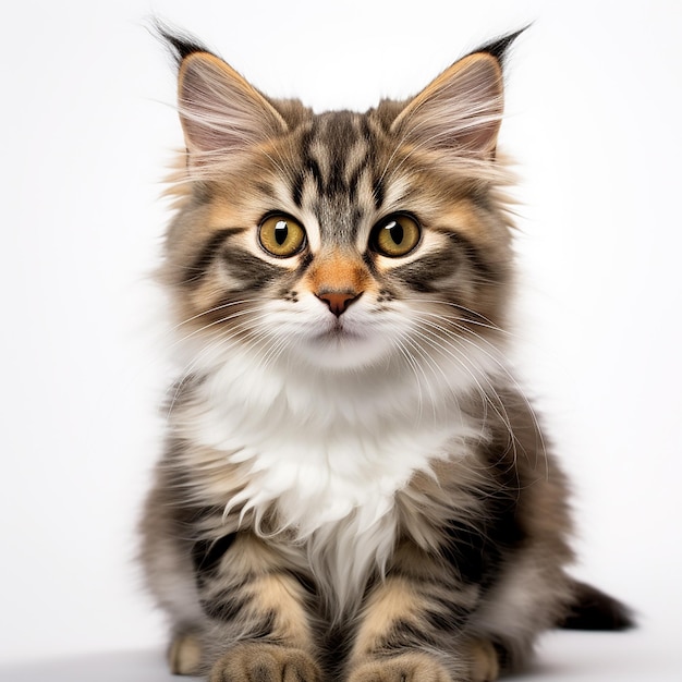 可愛い猫の肖像画