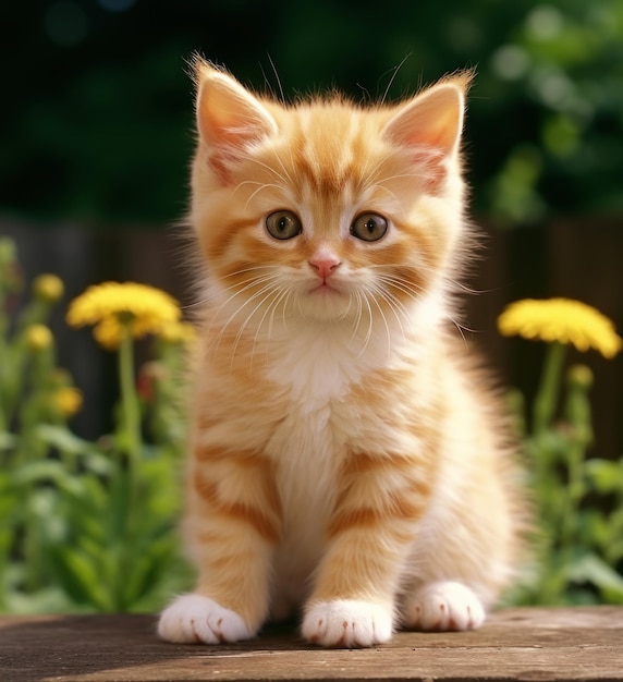 Cute cat potrait