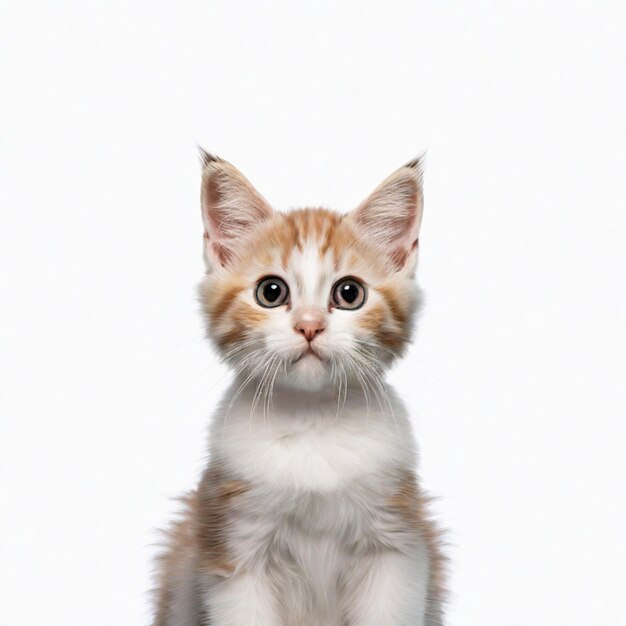 Photo cute cat studio photography