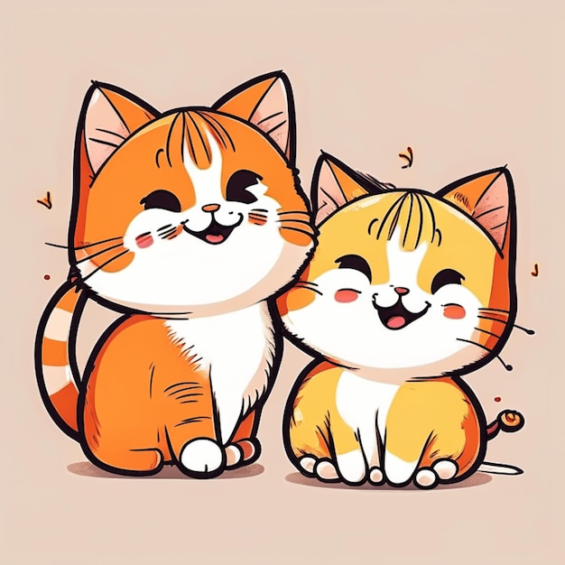 Cute Cats happy cats