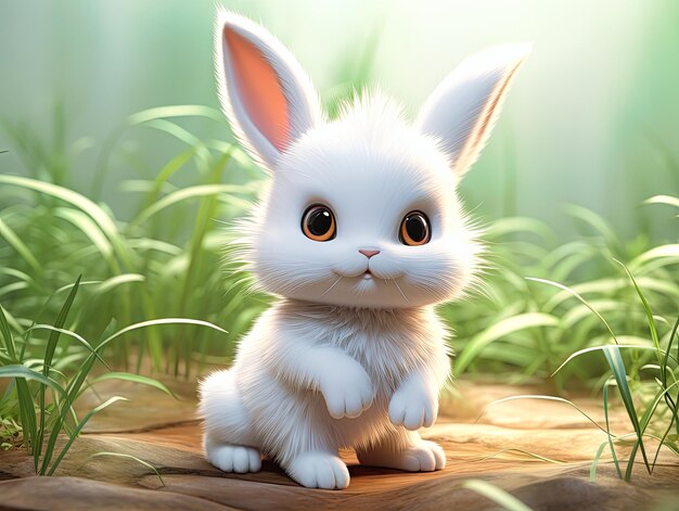 cute chibi bunny