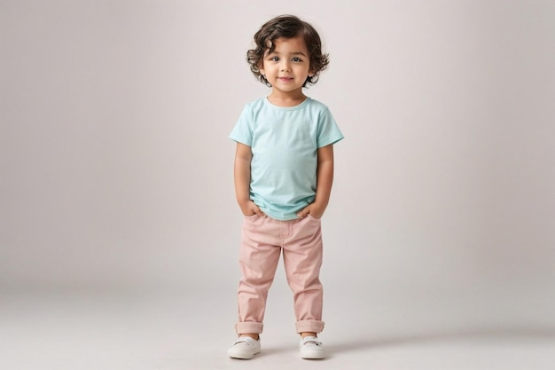 Cute Child in Fashion Style