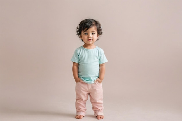 Cute Child in Fashion Style