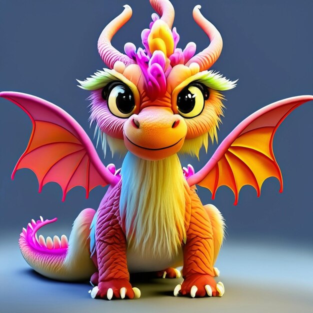 Cute Chinese Dragon