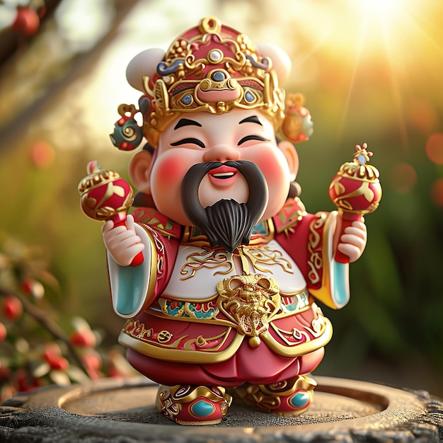 Cute chinese god of wealth v 6 Job ID 637a74209a9a4b169d6751b0664d5af6