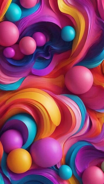 Cute colorful abstract background