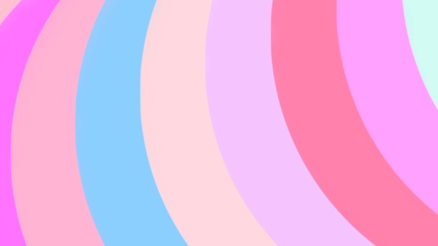 Cute colors crescents art background