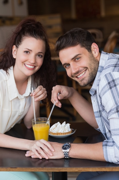 Cute couple on a date