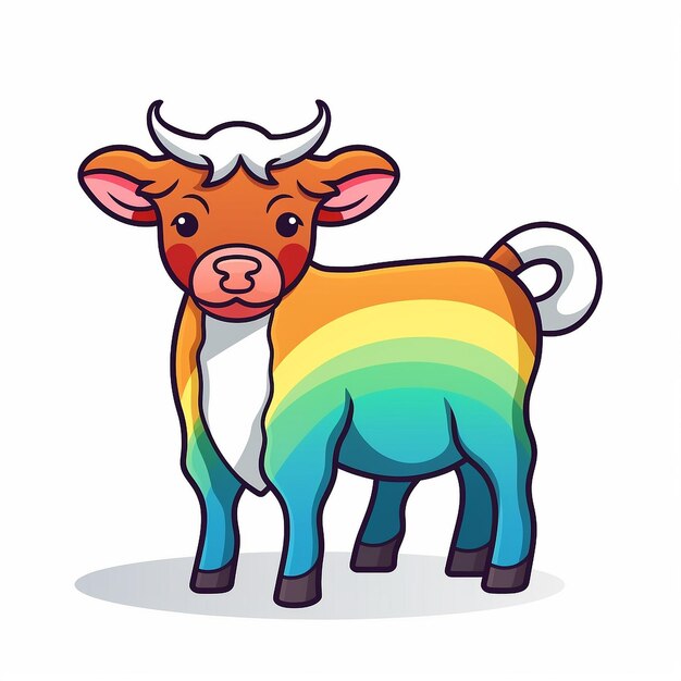 Photo cute cow clipart