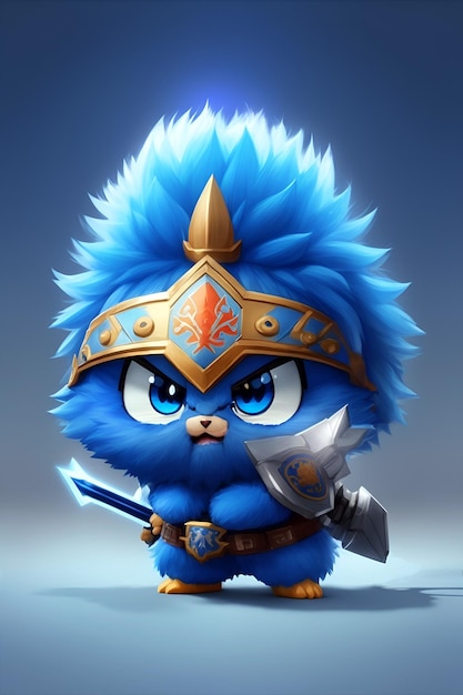 cute crazy warrior for design works project decor wallart wallpaper class classroom nursery