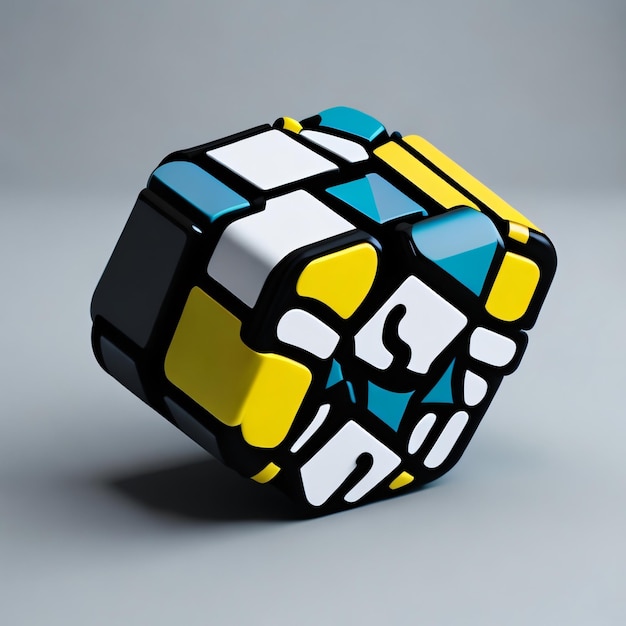 Cute Cube Sticker 4