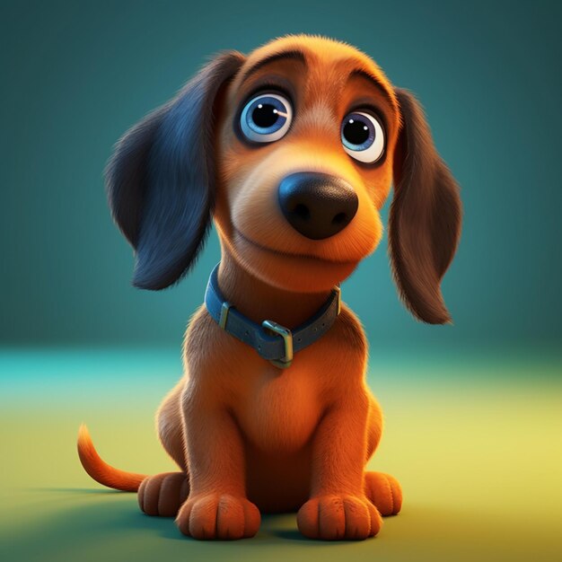 Cute dachshund puppy