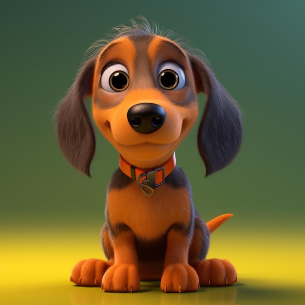 Cute dachshund puppy